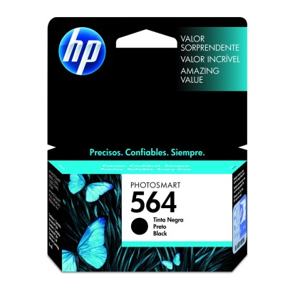 CartuchoHP 564, C316WL, Color Negro, 250 Páginas