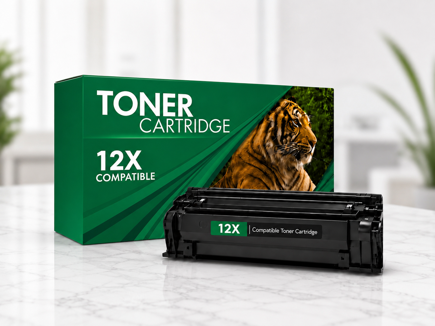 Cartucho de Toner 12X Compatible (Q2612X) Negro