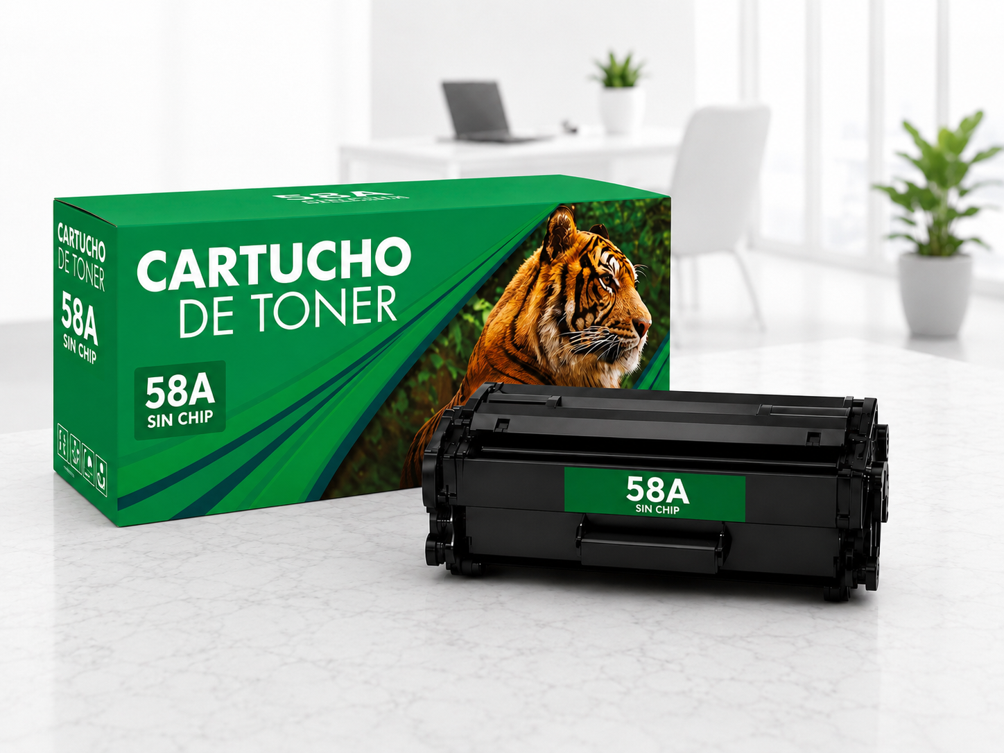 Toner 58a Compatible Sin Chip