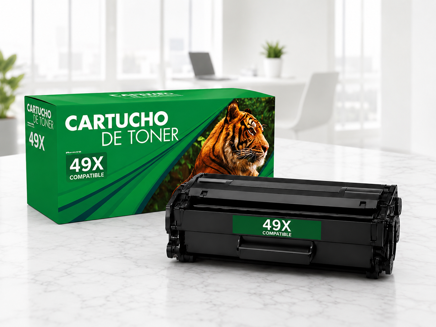 Cartucho de Tóner 49X Compatible Negro Alto Rendimiento