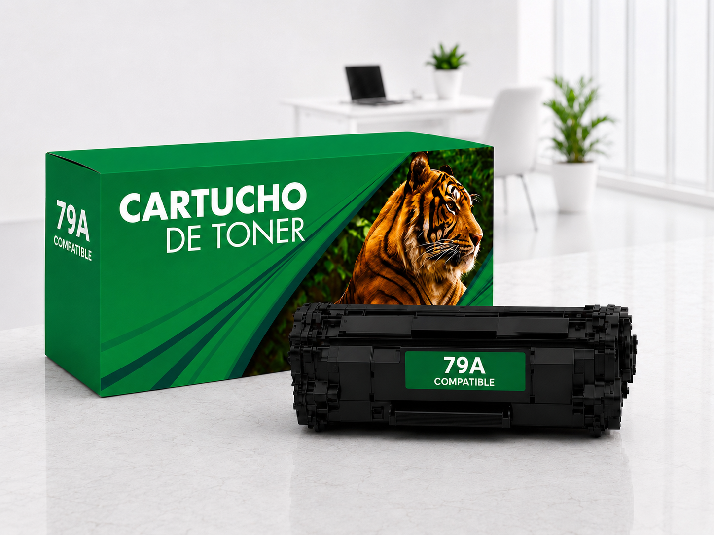 Cartucho de Tóner 79A Clmpatible Negro