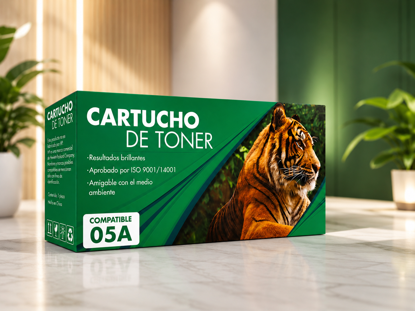 Cartucho de Tóner 05A Negro Compatible