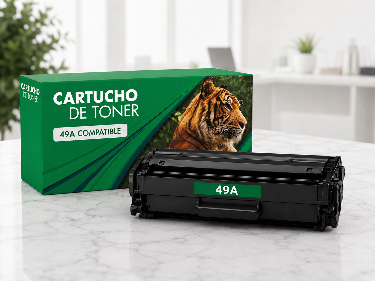 Cartucho de Tóner Compatible 49A Negro