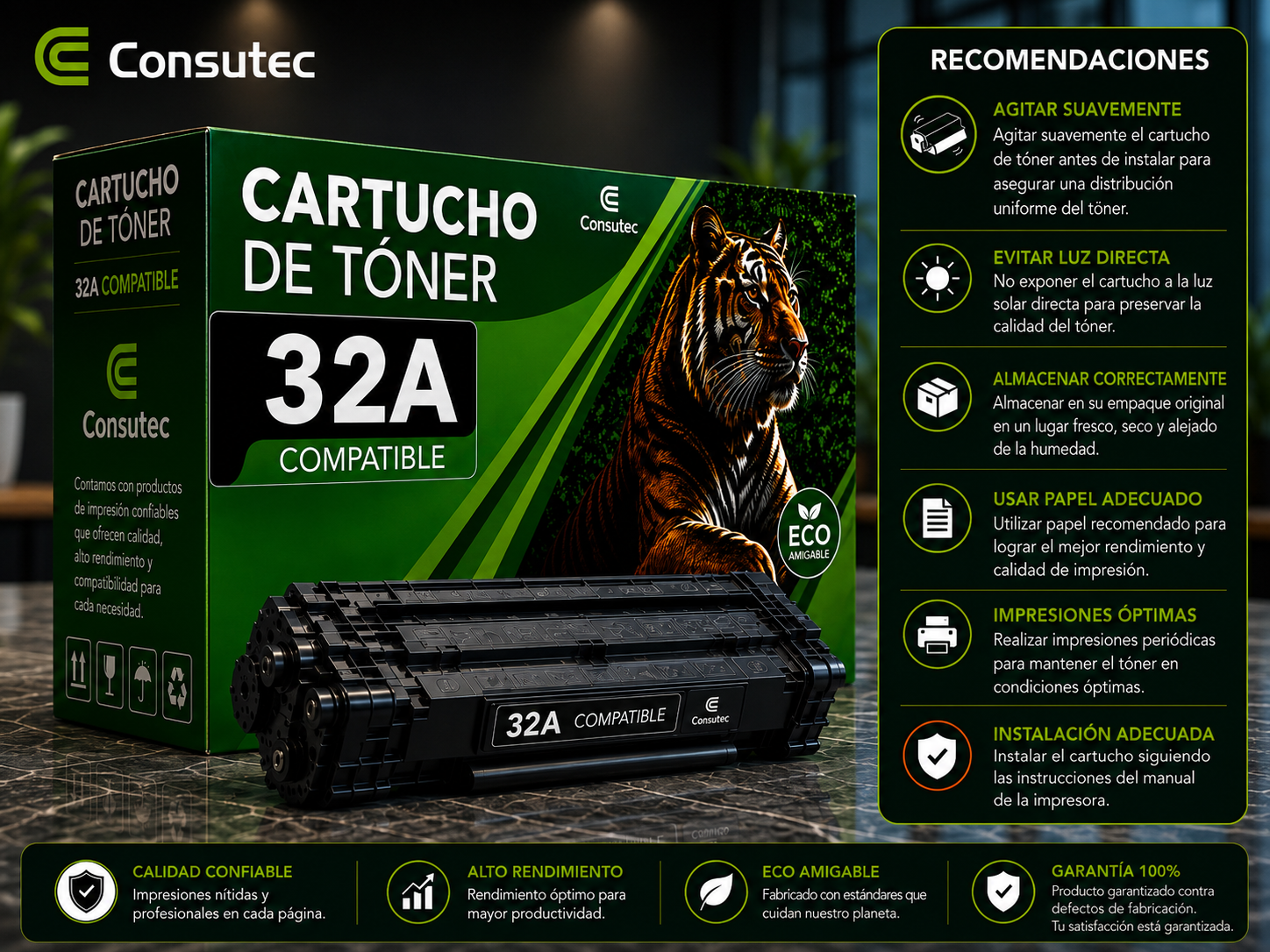 Tambor de Creación de Imágenes 32A Compatible - Imagen 3