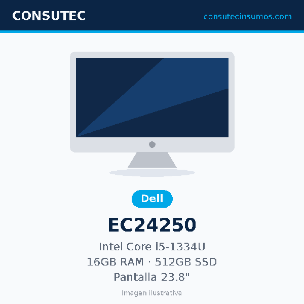 All-in-One Dell EC24250 884116474258