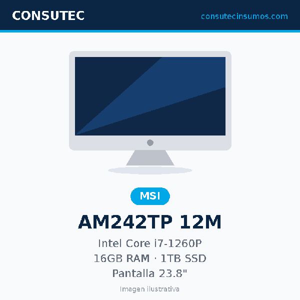 All-in-One MSI AM242TP 12M AM242TP