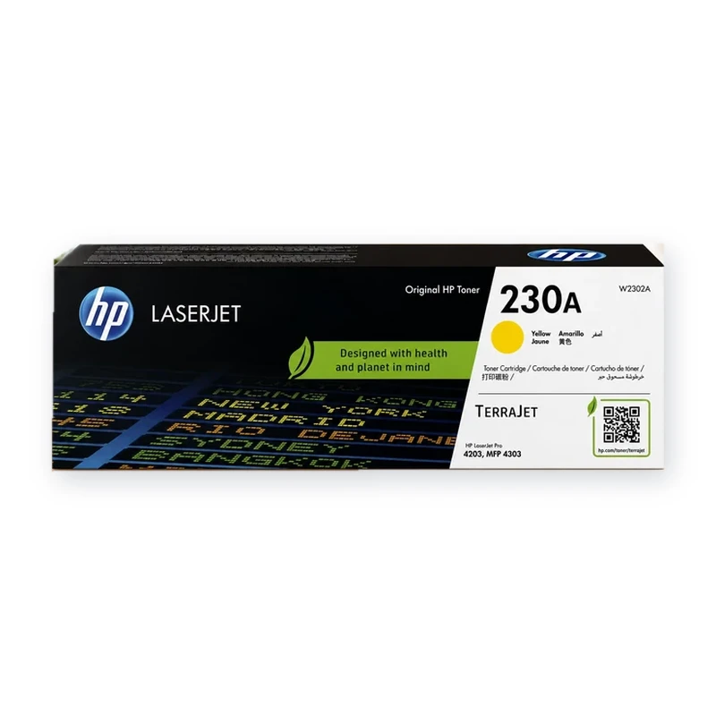 Cartucho de tóner HP 230A LaserJet Amarillo W2302A Original