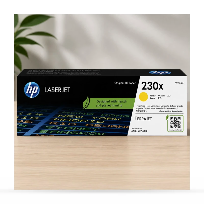 Cartucho de tóner original HP LaserJet 230X amarillo W2302X