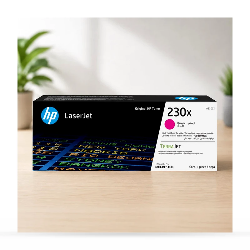 Cartucho de tóner original HP LaserJet 230X magenta W2303X
