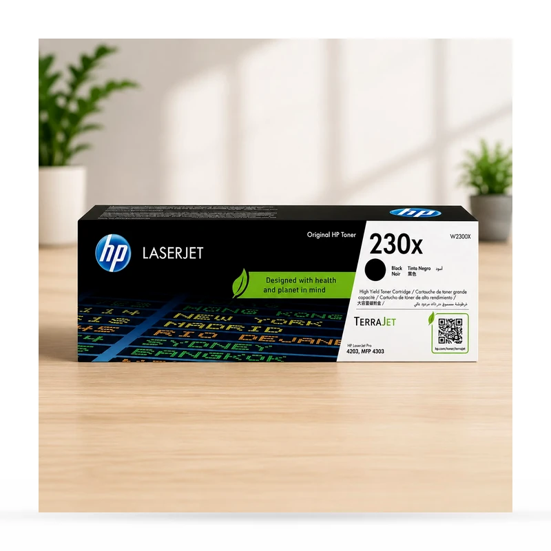 Cartucho de tóner original HP LaserJet 230X negro W2300X