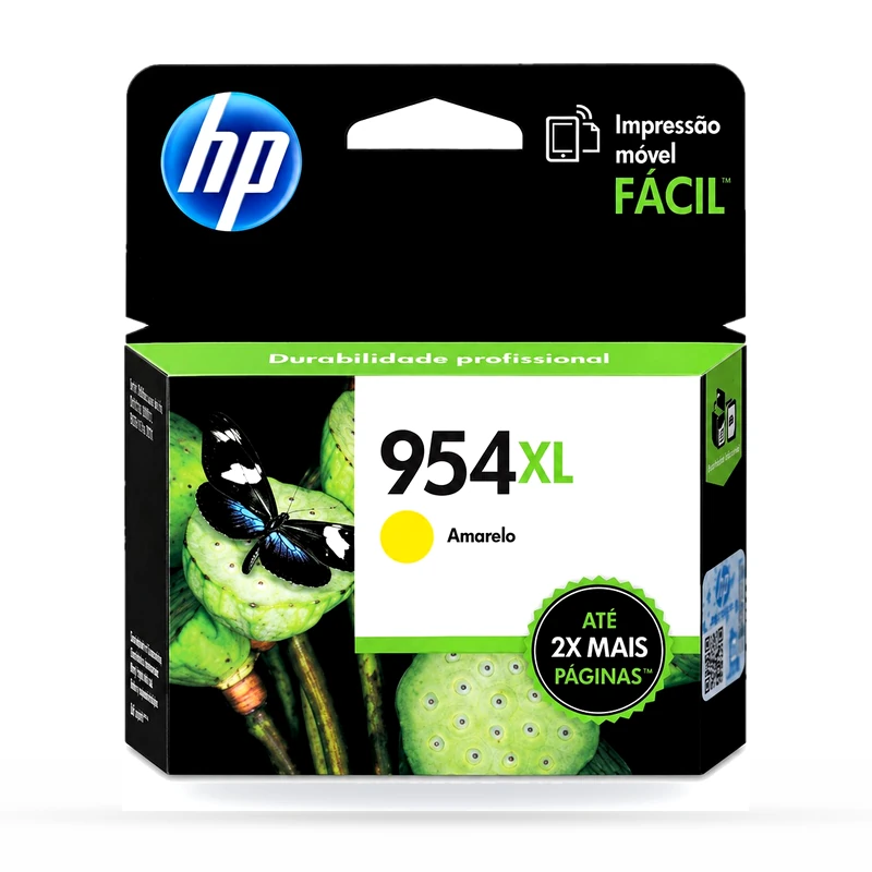 Cartucho HP 954XL Amarillo Original, 1600 Páginas L0S68AL