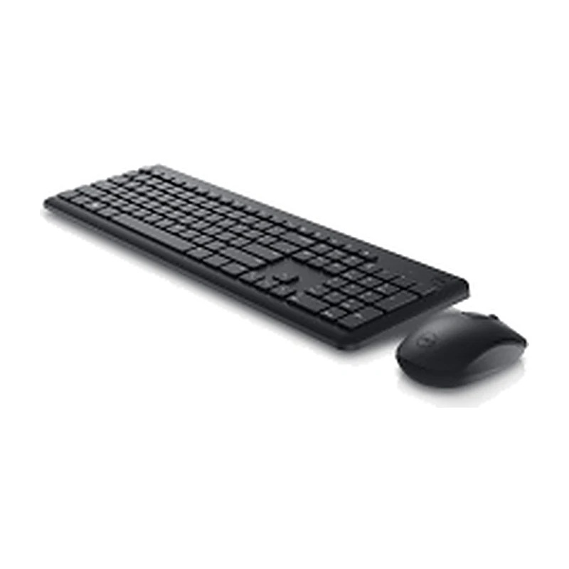 Kit de Teclado y Mouse Dell KM3322W, Inalámbrico, USB, Negro
