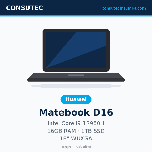 Laptop Huawei Matebook D16 53014MUC-W11H