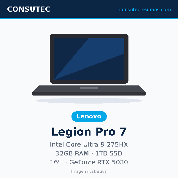 Laptop Lenovo Legion Pro 7 83F5000XLM
