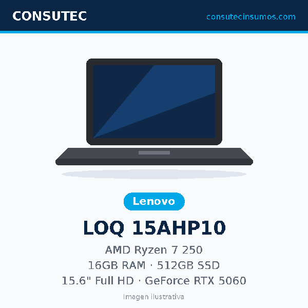 Laptop Lenovo LOQ 15AHP10 83JG008FLM