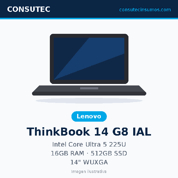 Laptop Lenovo ThinkBook 14 G8 IAL 21SJ00AWLM