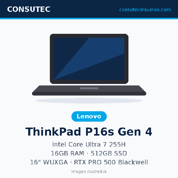 Laptop Lenovo ThinkPad P16s Gen 4 21QW0008LM