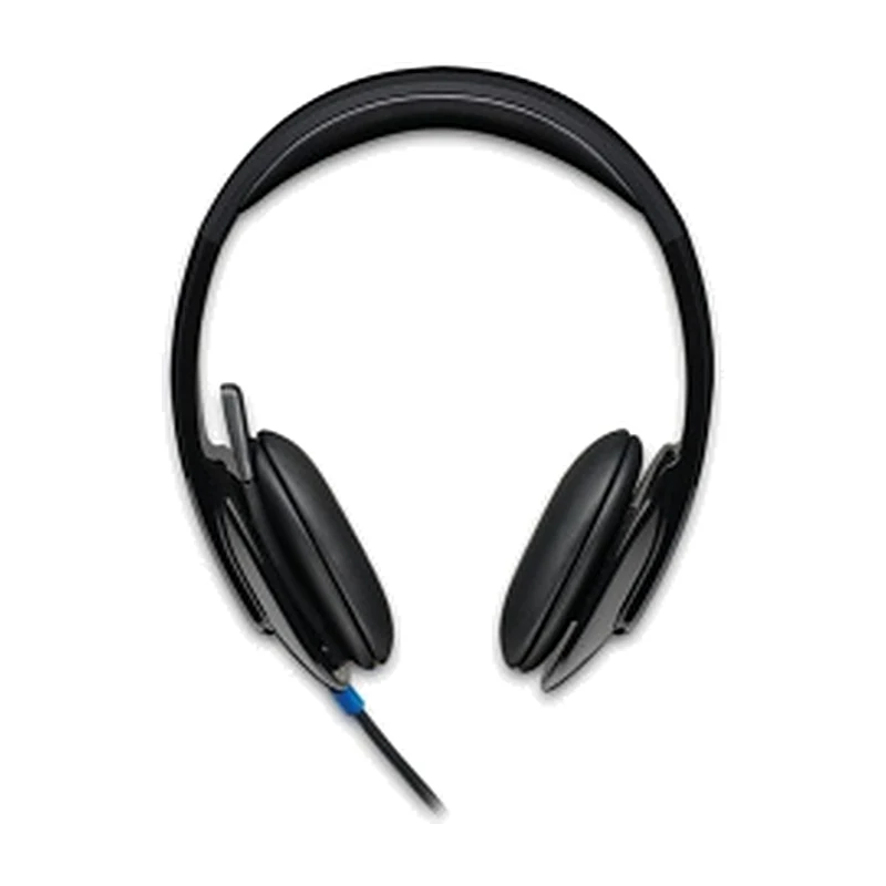 Logitech Audífonos con Micrófono H540, Alámbrico, USB, Negro