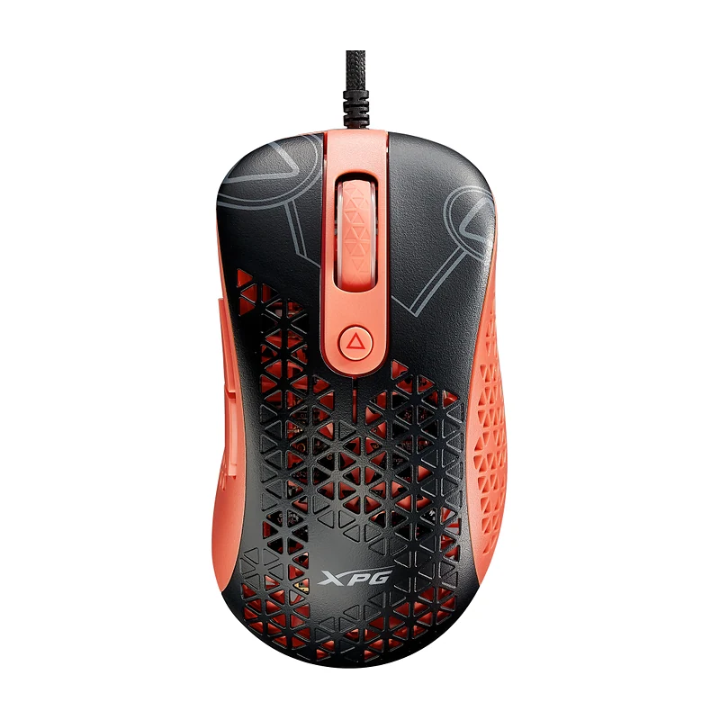 MOUSE ADATA XPG SLINGSHOT EDICION MERA NEGRO-ROSA USB-A SLINGSHOT-BK/OGCWW 03M DE GARANTIA