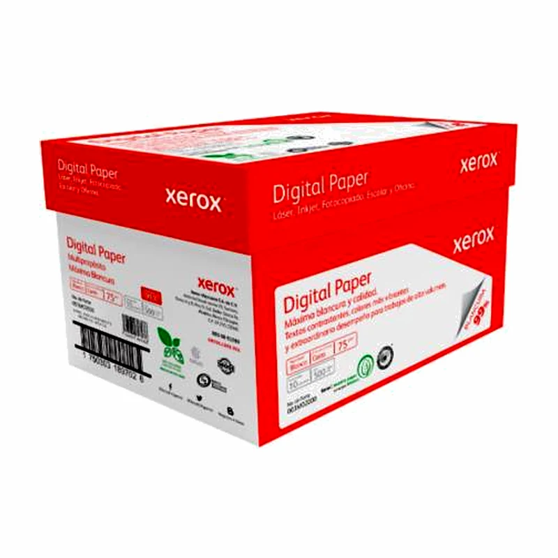 PAPEL CORTADO XEROX BOND DIGITAL CAJA C/5000 HOJAS