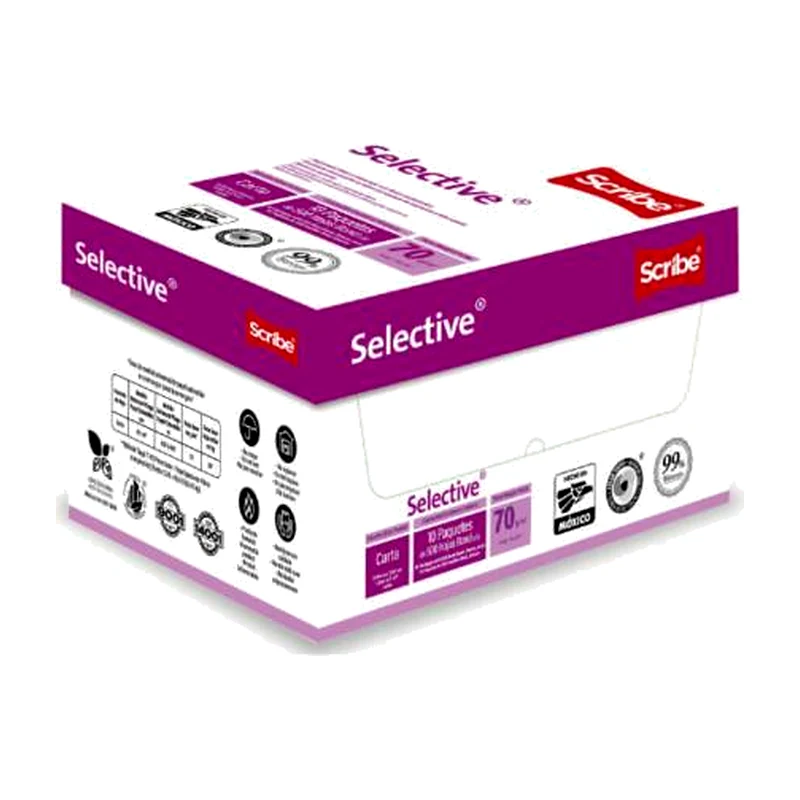 SCRIBE SELECTIVE CARTA CAJA C/5000 HOJAS