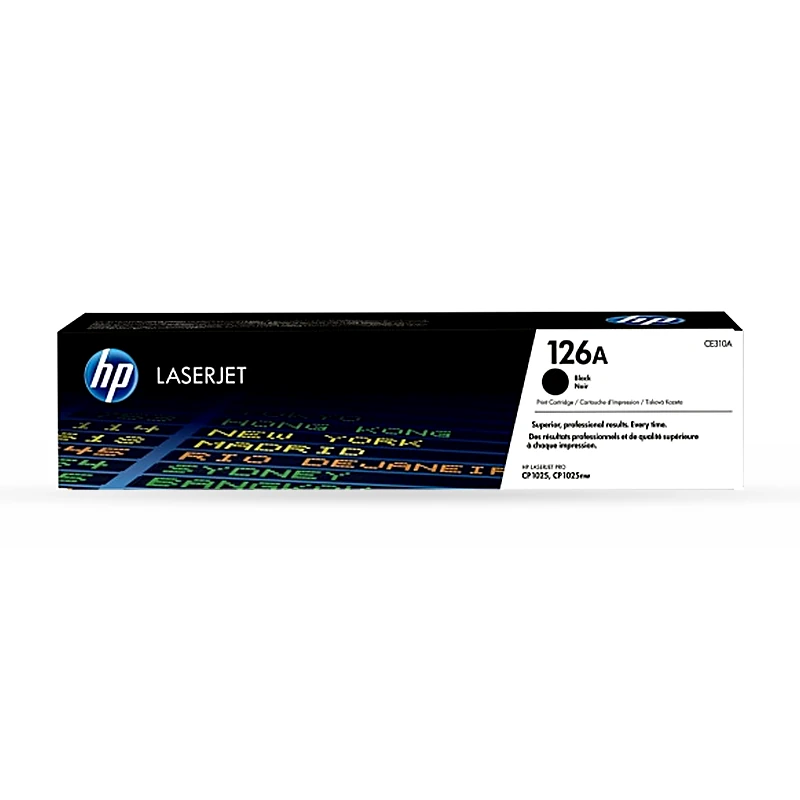 Tóner HP 126A Negro Original, 1200 Páginas CE310A