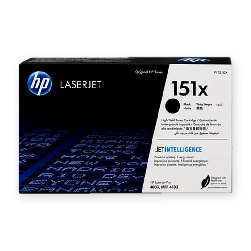 Tóner HP 151X Negro Original, 9,700 Páginas W1510X