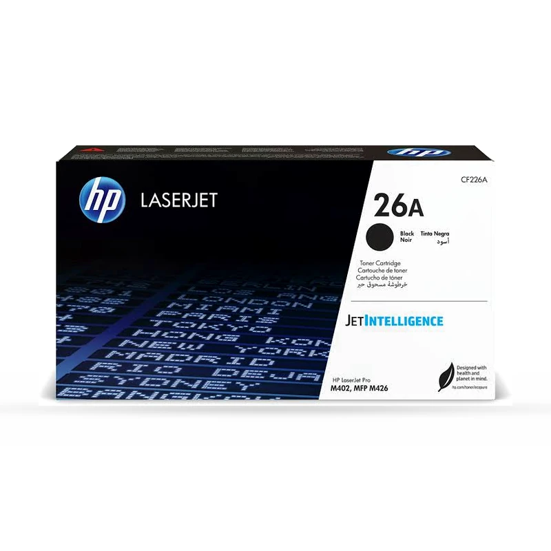 Tóner HP 26A Negro Original, 3100 Páginas CF226A