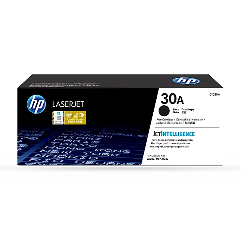 Tóner HP 30A Negro Original, 1600 Páginas CF230A