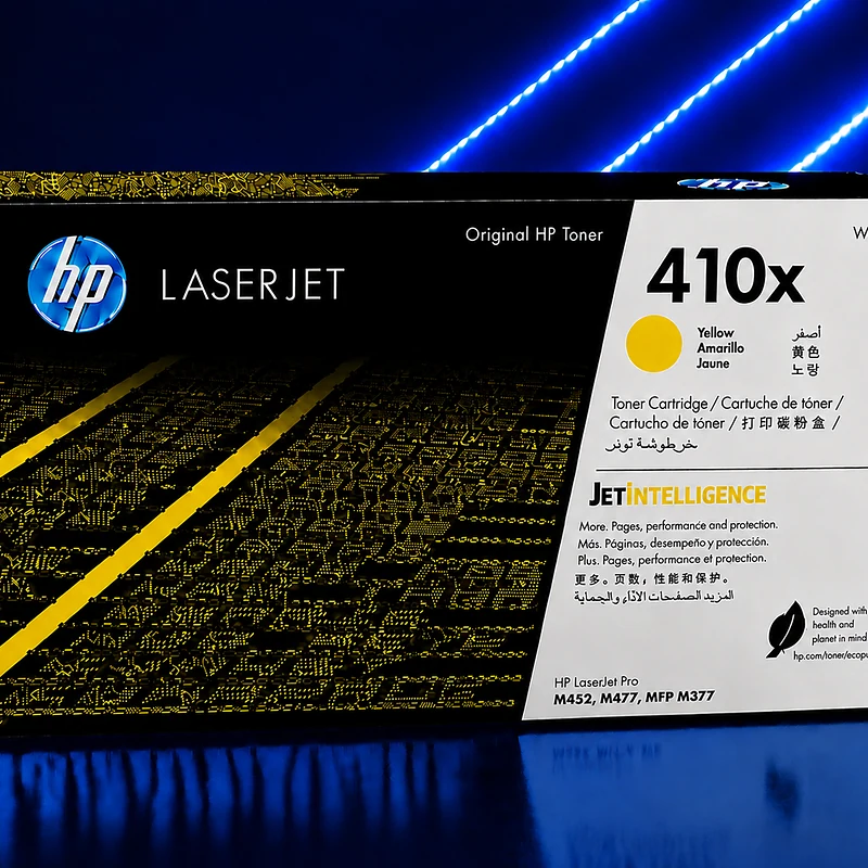 Toner hp 410x amarillo original Cf412x