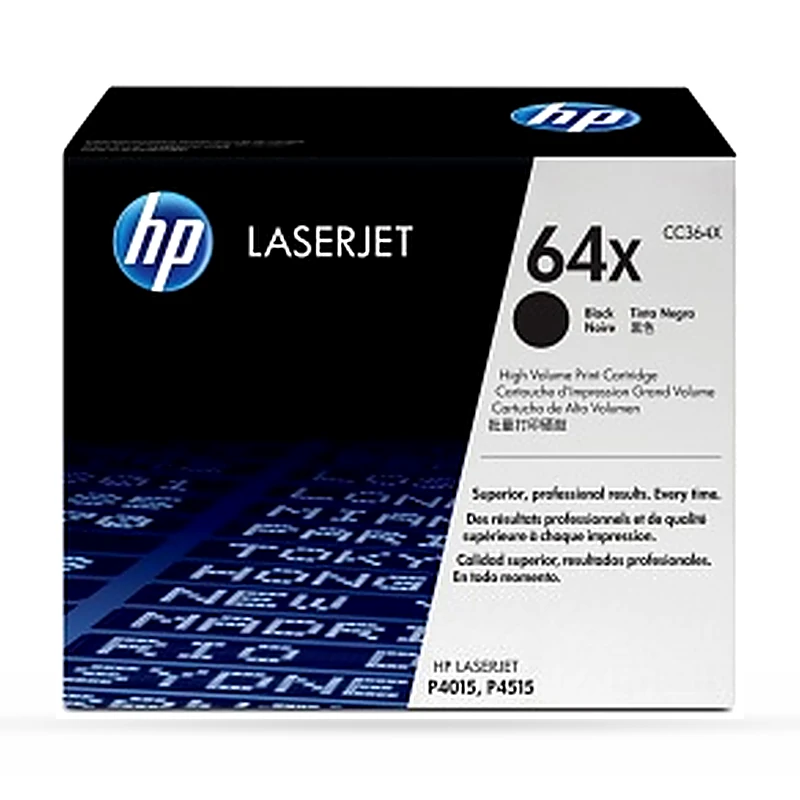 Toner HP 64x negro original 24.000 paginas CC364X