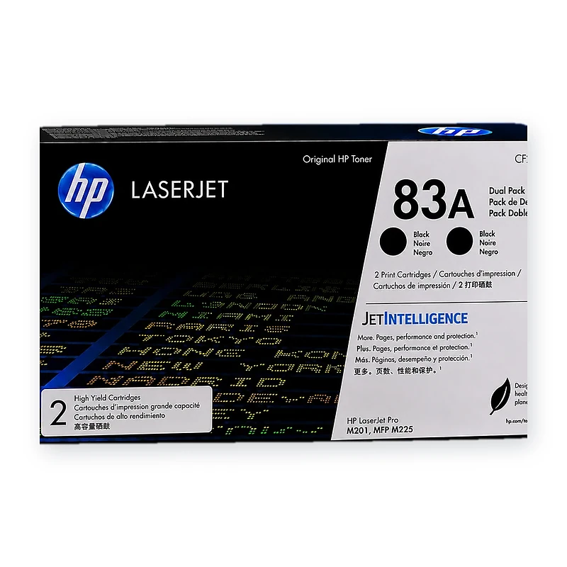 Tóner HP 83A Paquete Doble Negro Original, 2x 1500 Páginas