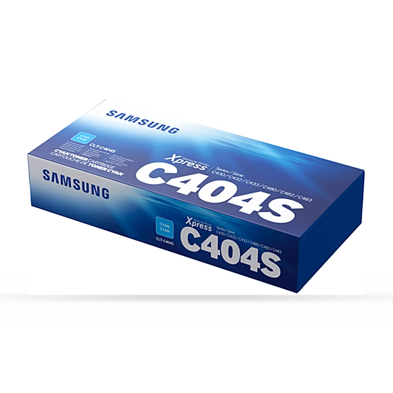 Tóner Samsung CLT-C404S Cyan, 1000 Páginas